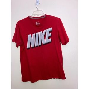 Nike-Red TShirt Sz Large Vintage